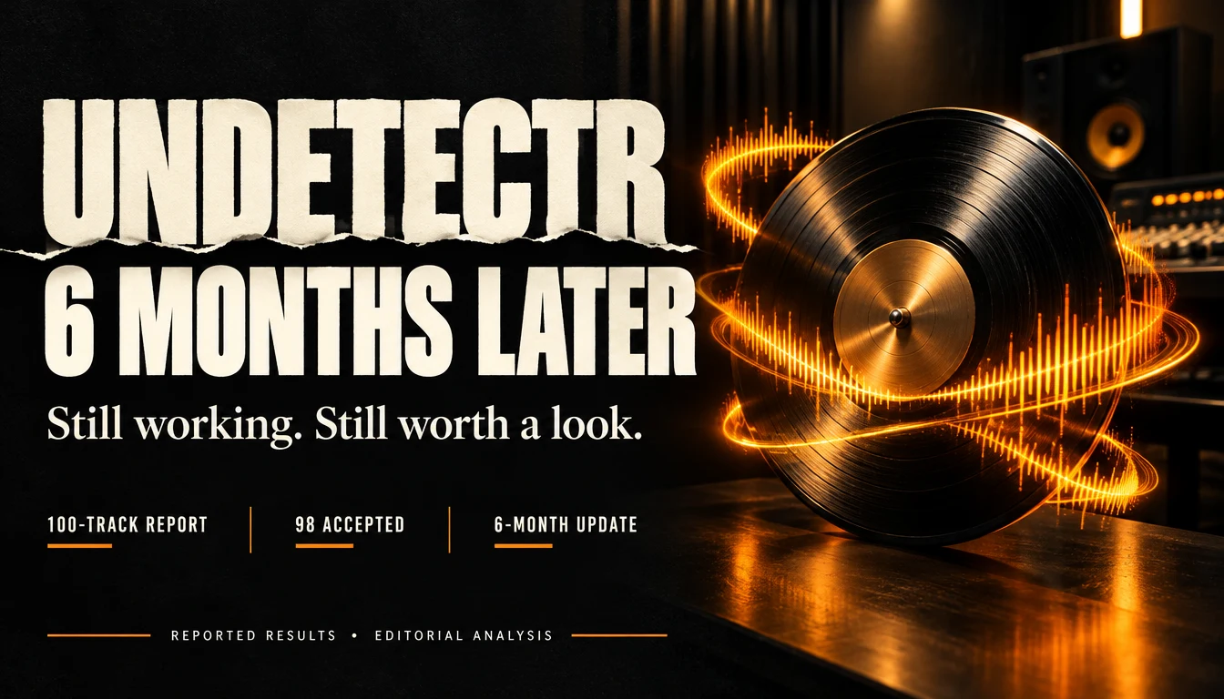 Illustrated cover for our six-month Undetectr follow-up